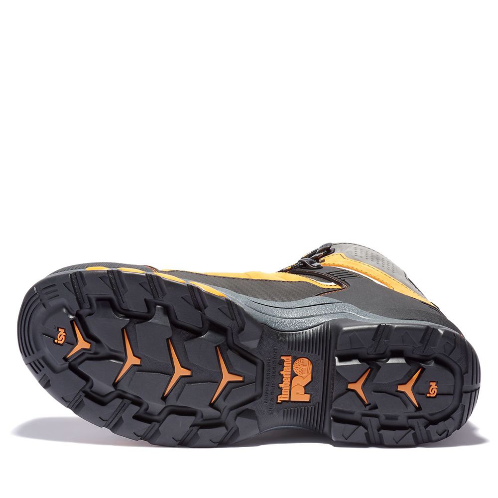 Bocanci De Muncă Timberland Barbati Portocalii/Negrii - Pro® Hypercharge Trd Waterproof Composite-To